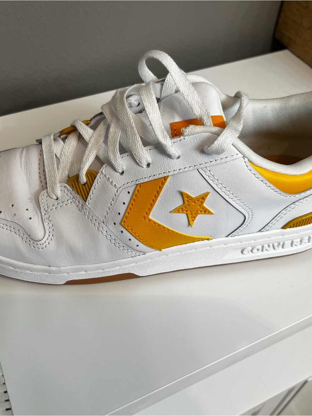 Converse leather sneakers